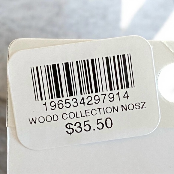 NWT Chico’s Wood & Faux Pearl Earrings - Picture 7 of 8
